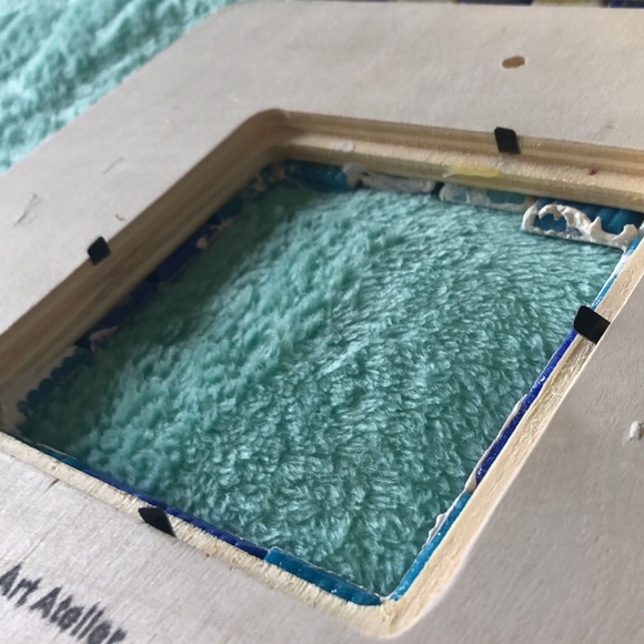 Two Handmade Ceramic Tile Picture Frames - Picture 8 of 8